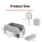 Zooty® - Cat Litter Box With Foot Pedal